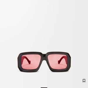 Authentic New Loewe Ibiza Dive In Mask Sunglasses- Shiny Black